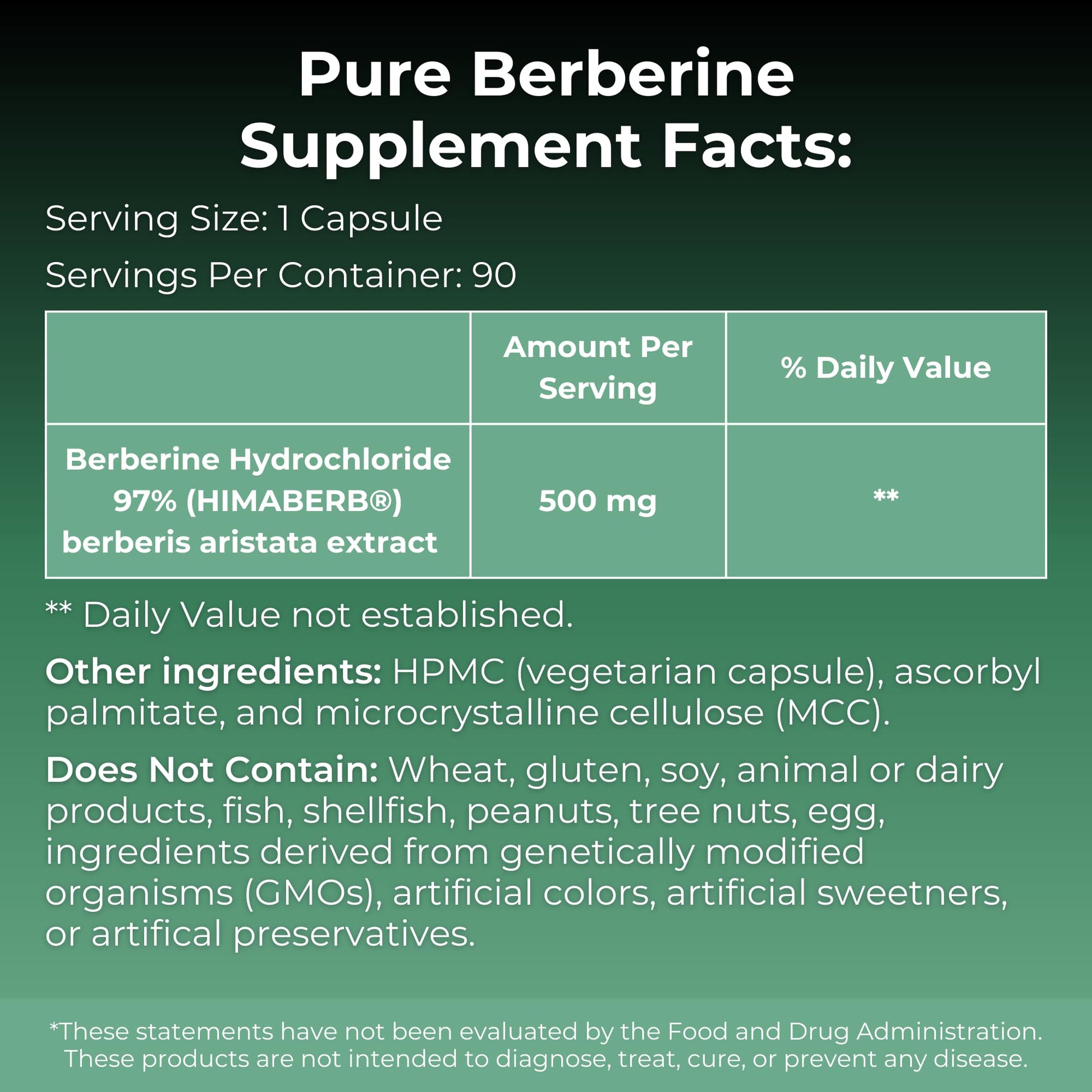 MYOXCIENCE Pure Berberine Himaberb | 500 mg of Berberine HCl per Serving | 90 Servings MYOXCIENCE buy supplements Au