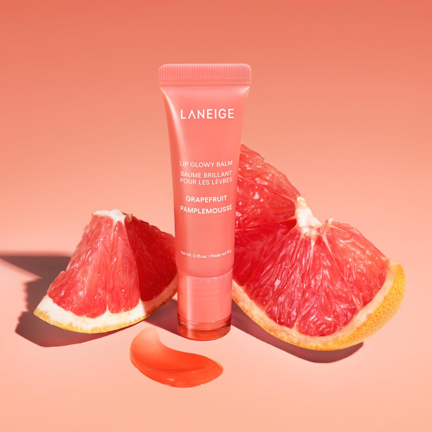 LANEIGE Lip Glowy Balm, Grapefruit: Sheer Tinted Lip Moisturizer with Shea Butter, for Hydrating Shine & Soft Lips LANEIGEBuy Supplements Australia