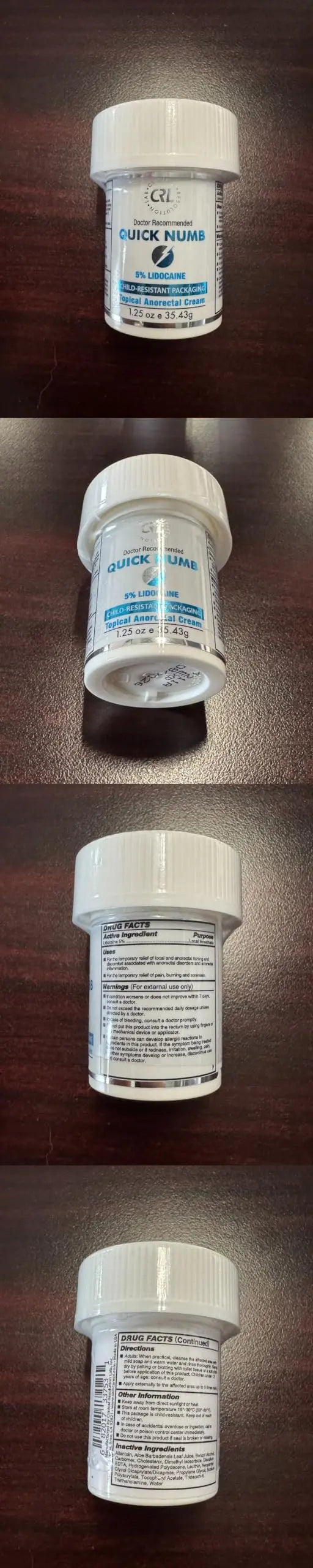 Quick Numb 5% Lidocaine Cream Maximum Strength Liposomal, Fast Itch Burn Pain Relief Cream with Aloe Allantoin Vitamin E, Gentle on Skin Support Healing Hemorrhoid Treatment 1.25 oz Clinical ResolutionBuy Supplements Australia