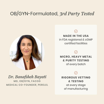 Perelel Mom Multi Support Pack, Postnatal Vitamins for Women with Omega 3 Dha, Iron, Collagen, & Vitamin B12 to Support Postpartum Health