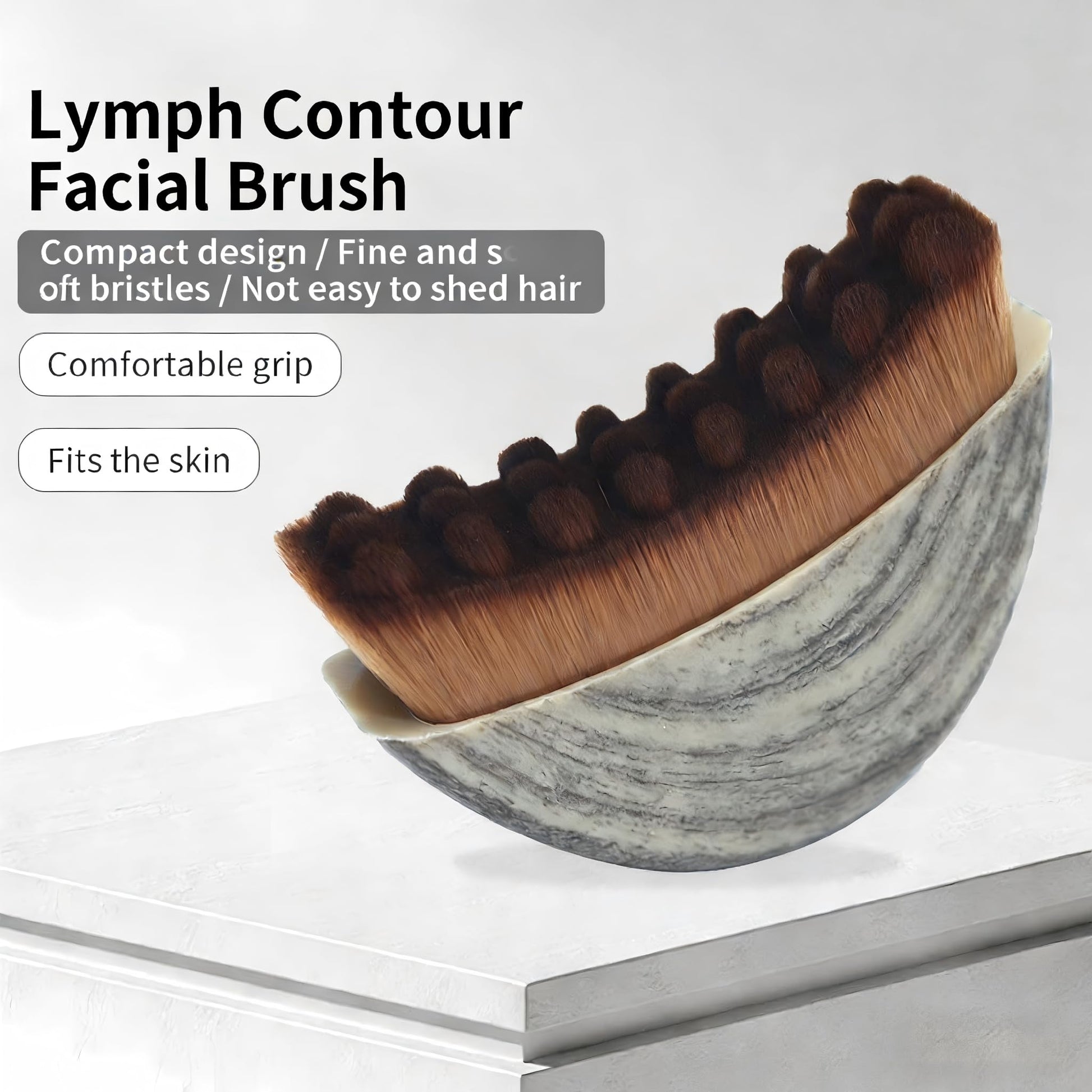 2 PCS New Lymphatic Contour Face Brush for Sculpting – Face Brush for Lymphatic Drainage, Anti-Puffiness, Detox & Lift, Improves Skin Glow & Absorption, Travel-Friendly Portable Design zjywhxdlyf buy supplements Au