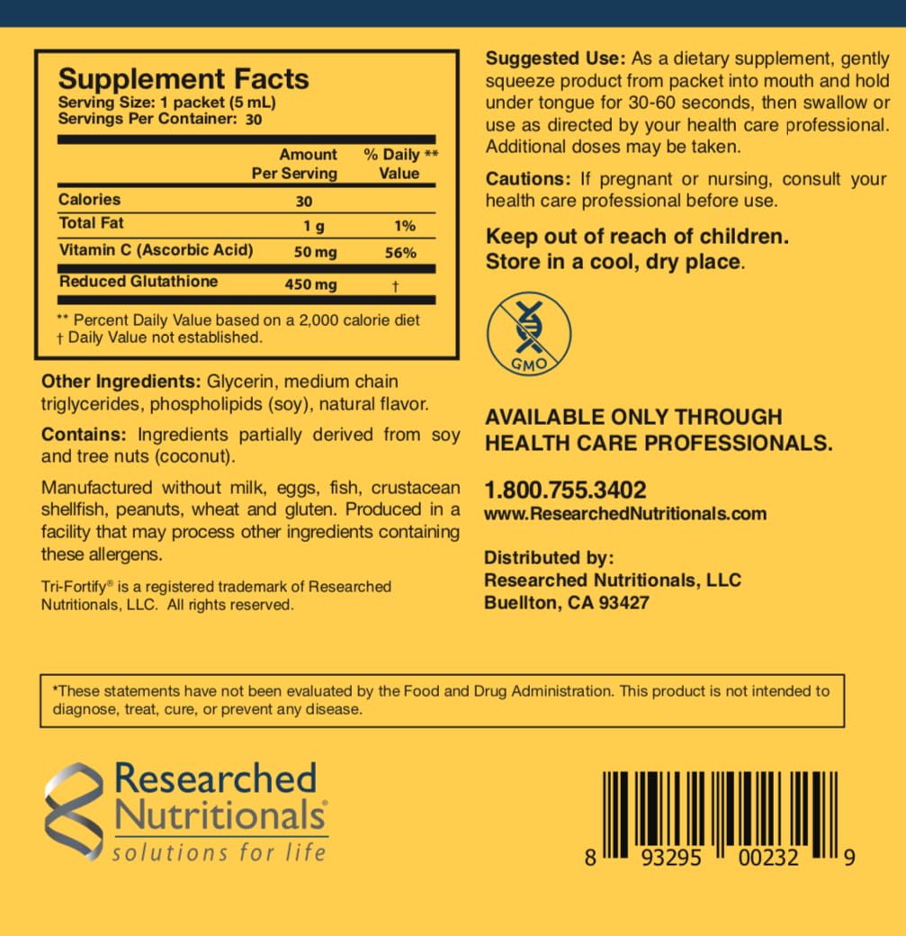 Researched Nutritionals Liposomal Glutathione (450mg) + Colostrum & Mushrooms Supplement for Immunity - Enhanced Immunity Duo - Tri-Fortify Watermelon + Transfer Factor Multi-Immune (2 Piece Set) Researched Nutritionals buy supplements Au
