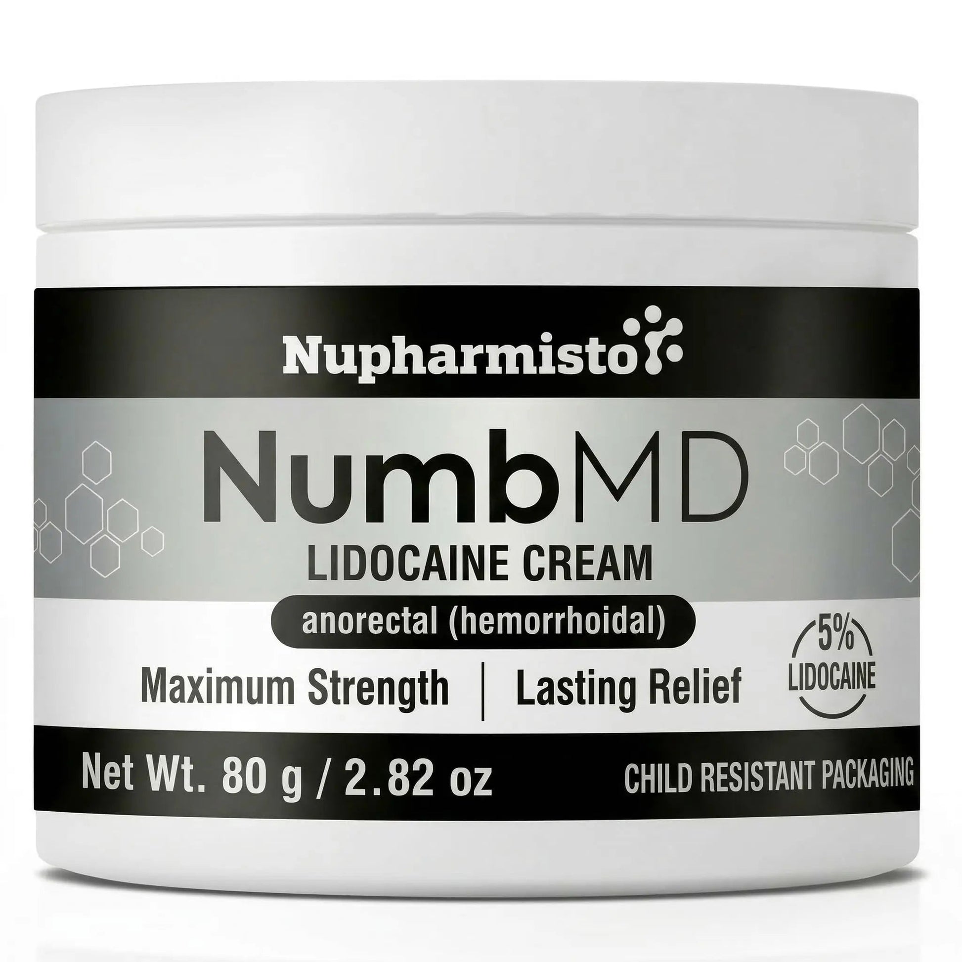 Nupharmisto Numbing Cream Maximum Strength : Long Lasting Numbing Cream with 5X Numbing - Emu Oil and Arnica 80 g / 2.82 oz NupharmistoBuy Supplements Australia