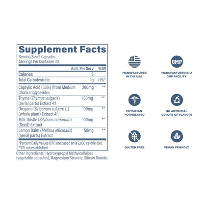 Revive MD Gut Health Supplements for Men & Women - Daily Gut Repair & Digestive Health Support Formula with Thyme, Oregano & Milk Thistle - Vegan-Friendly, Gluten-Free (60 Capsules, 30 Servings) ReviveBuy Supplements Australia