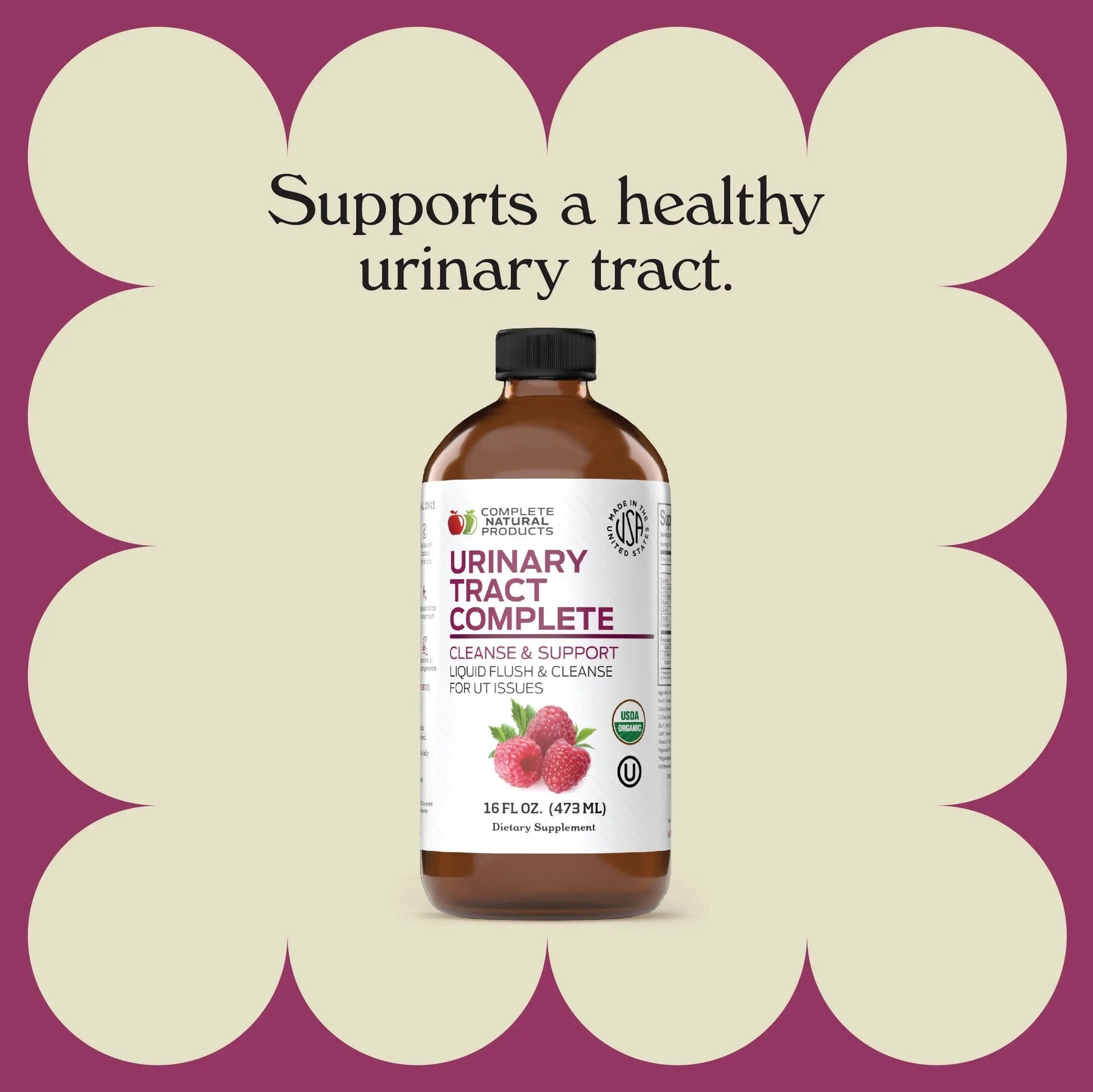 Complete Natural Products Urinary Tract Complete 16oz & Kidney Complete 16oz Bundle Complete Natural ProductsBuy Supplements Australia
