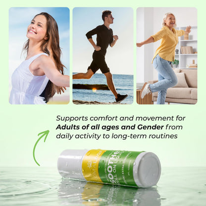 SomaLeaf Soothe Roll-On, 1500 MG, Extra Strength, Natural Comfort for Muscles, Hips, Joints, Neck, Back, Elbows, Fingers, Hands, and Knees SomaLeafBuy Supplements Australia