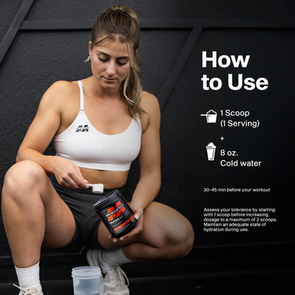 MuscleTech Pre-Workout Powder, Vapor X5 - Sports Nutrition Muscle Building Supplements for Women & Men - Intense Muscle Pump Energy Powder Drink Mix