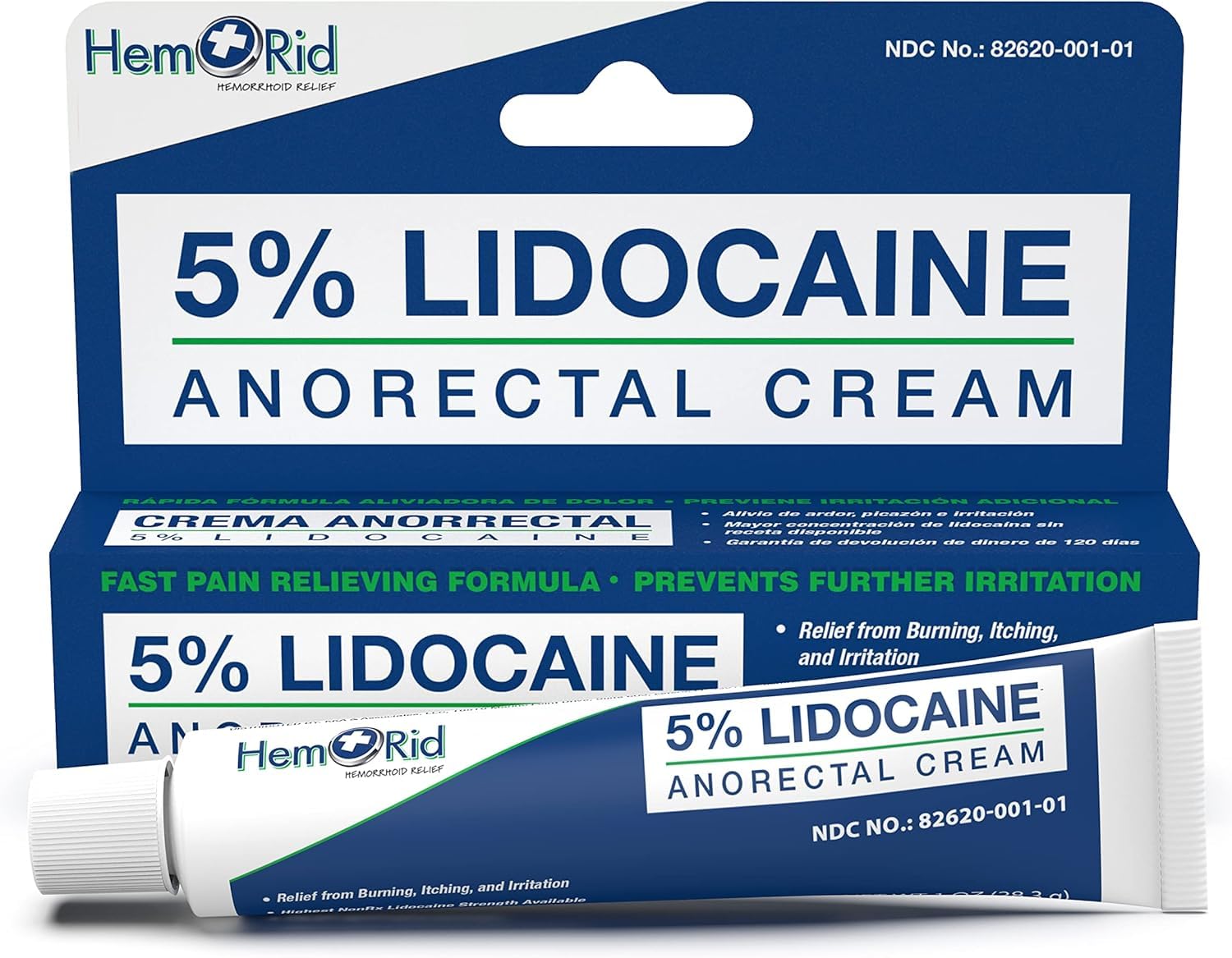 HemRid Max and Maximum Strength Lidocaine Cream - Hemorrhoid Relief Bundle for Fast Internal & External Support - Hemorrhoid Pills & Hemorrhoidal Lidocaine Cream for Rapid Comfort & Soothing Care HemRidBuy Supplements Australia