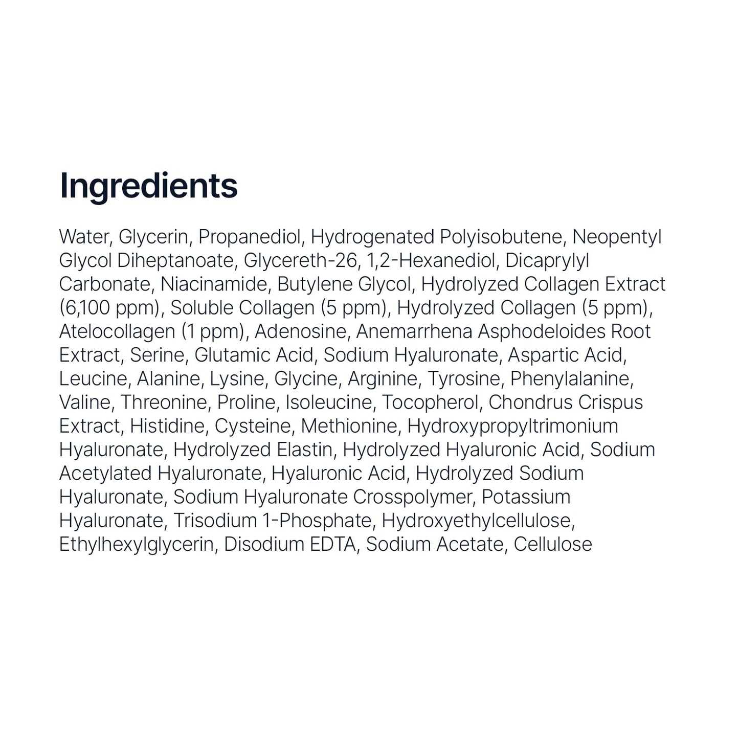 SUNGBOON EDITOR Deep Collagen Serum | 5% Volufiline + 58% Low Molecular Collagen