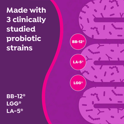 MiraGUT Daily Probiotic, from the Makers of MiraLAX, Probiotics for Digestive Health, Gluten-Free Supplement, Probiotic for Women and Men