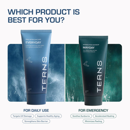 TERNS Everyday Advanced Moisturizer for Face & Body, Daily Skin Care Lotion for Men & Women, Marine Bioactive Skin Cream, Supports Firmness & Hydration, Travel Friendly, Natural Fragrance, 3.4 Oz TERNSBuy Supplements Australia