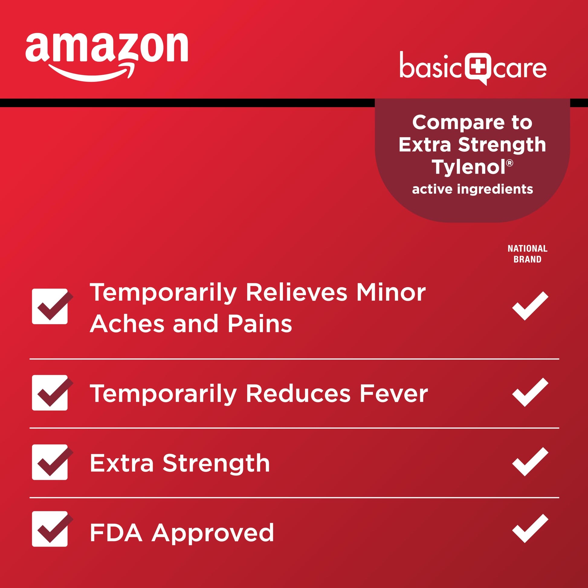 Amazon Basic Care Extra Strength Pain Relief, Acetaminophen Caplets, 500 mg, 200 Count Amazon Basic Care buy supplements Au