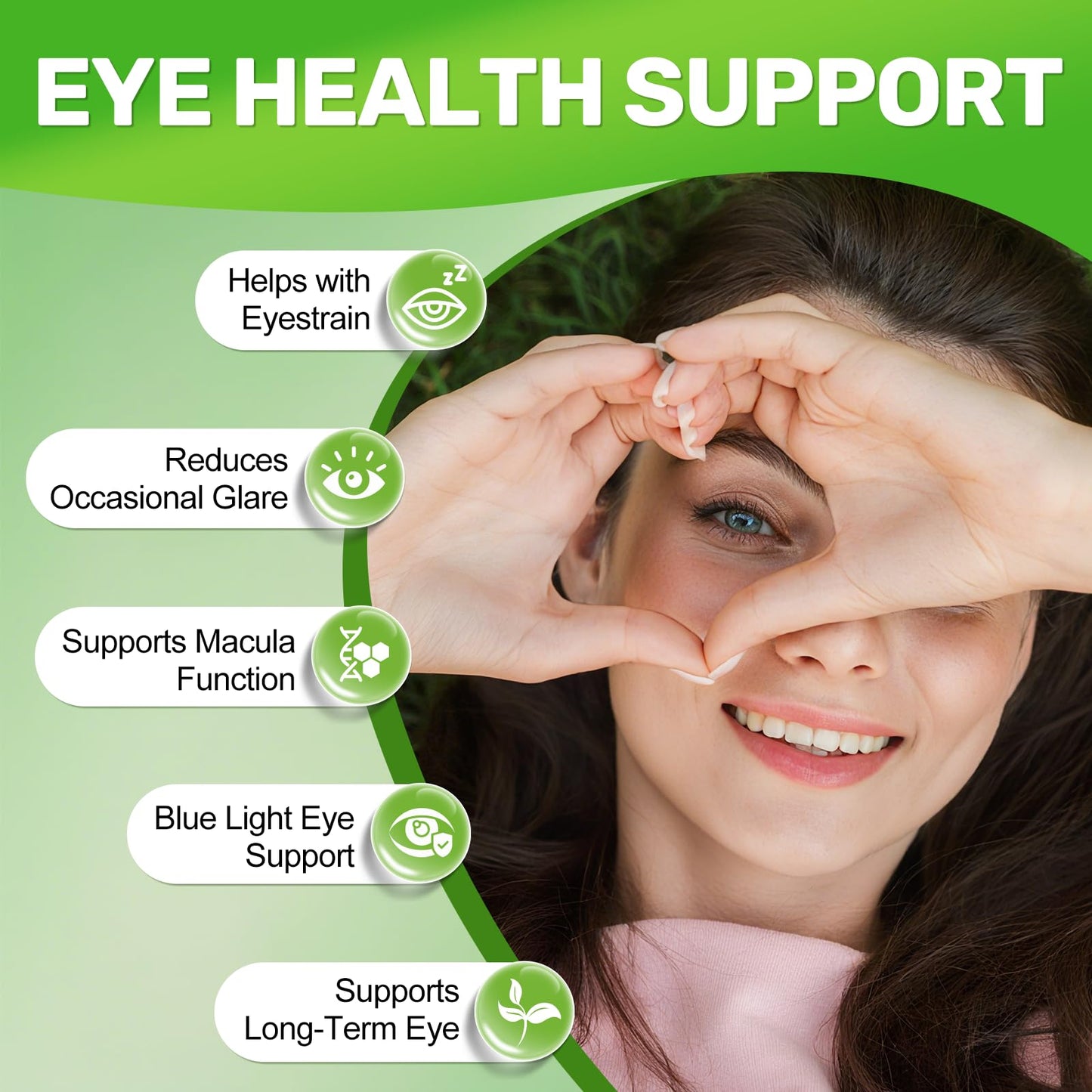 Lutein and Zeaxanthin Supplements, Eye Vitamin & Mineral Supplement, Multivitamin for Vision & Ocular Health with Omega-3, Protect and Enhance Your Eye