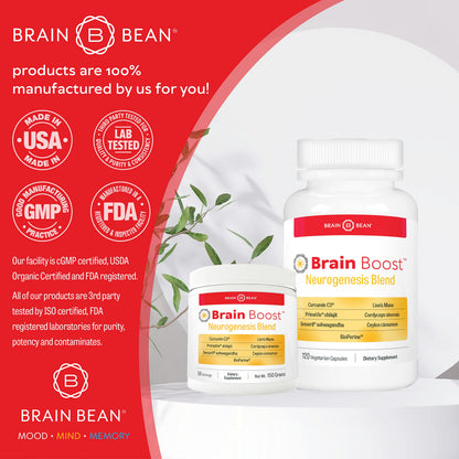 Brain Bean Brain-Boost (Formerly Brain BeanBuy Supplements Australia