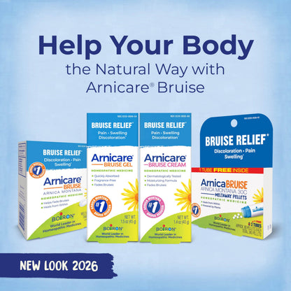 Boiron Arnicare Bruise Gel for Relief of Pain, Inflammation or Swelling, Soreness, and Discoloration - Non-greasy and Fragrance-Free - 1.5 oz BoironBuy Supplements Australia