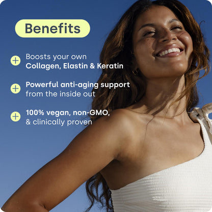 Biosil Collagen Booster Supplement - 120 Original Capsules - Patented ch-OSA Activator for Skin, Hair, Nails & Joints - Supports Natural Production - 60-Day Supply Biosil buy supplements Au