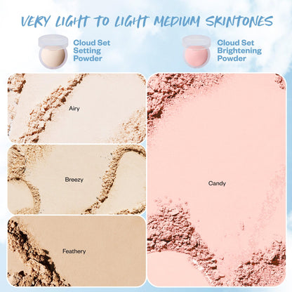Kosas Cloud Set Pressed Setting Powder – Translucent Shine Control Face Powder, Soft Matte Finish, Comfy (Sheer Medium) KosasBuy Supplements Australia
