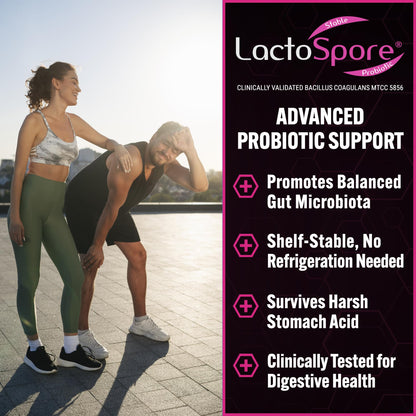 PEScience Complete-GI Gut Health Powder, Probiotics for Women and Men, Digestive Enzymes, Prebiotic Fiber, L-Glutamine