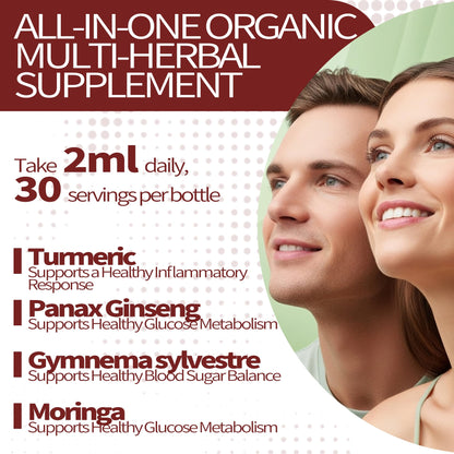 StarViora Gluco Clean Sugar-Free Herbal Blend with Berberine & Chromium, Bitter Melon, Ginseng and Alpha Lipoic Acid for Daily Wellness StarVioraBuy Supplements Australia
