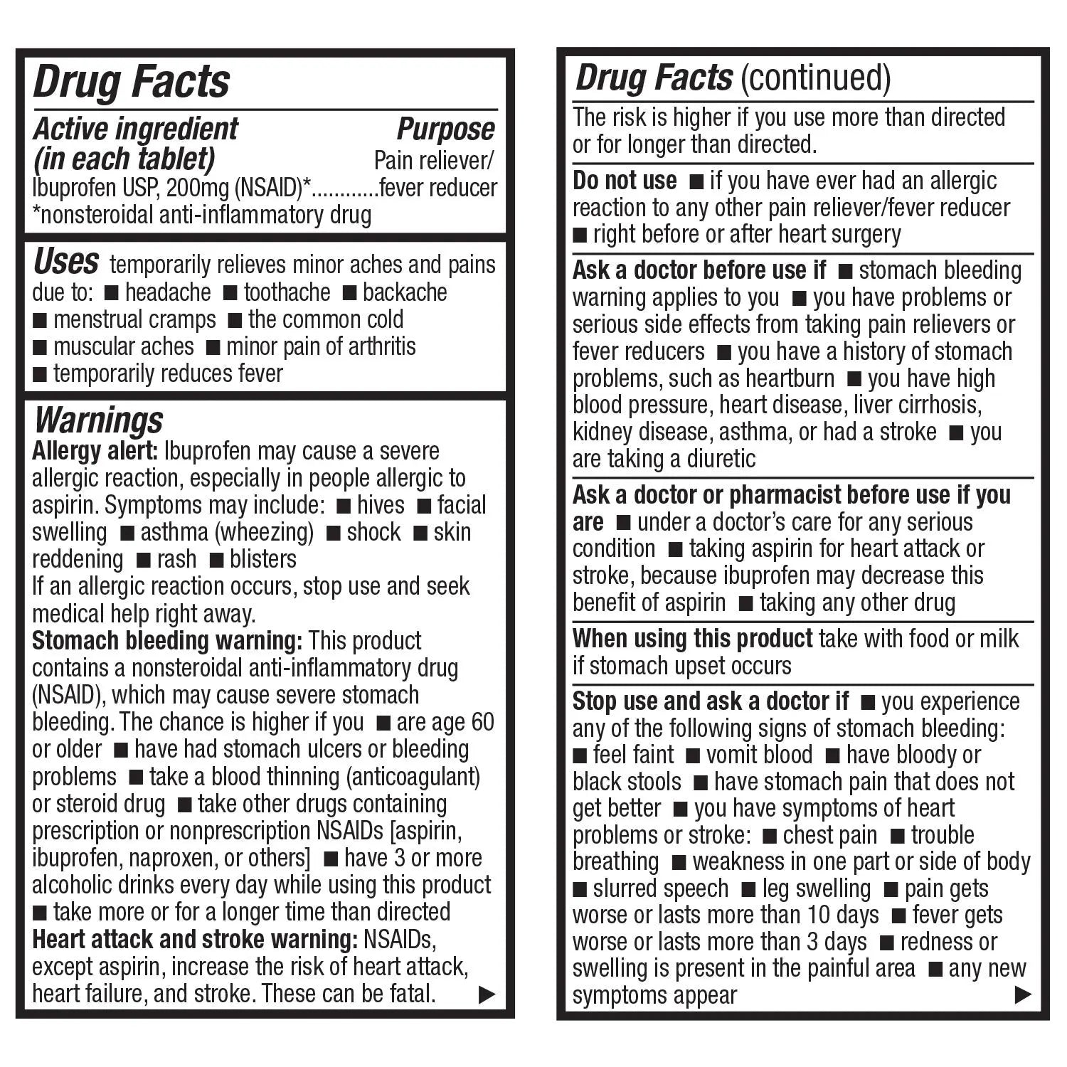HealthA2Z® Ibuprofen Caplets 200mg | Pain Reliever & Fever Reducer | 24 Packs of 30 Tablets (720 Tablets Total) | Value Pack | NSAID HealthA2ZBuy Supplements Australia