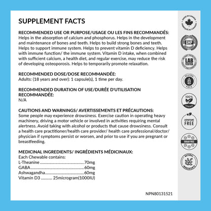 REJUVE+ Calm & Destress Nootropic Supplement – Brain Boost | L-Theanine, GABA, Ashwagandha, Vitamin D | Natural Stress Relief & Relaxation | Sleep Enhancer | Mood Enhancer | Honey Vanilla Flavor (1) REJUVE+Buy Supplements Australia