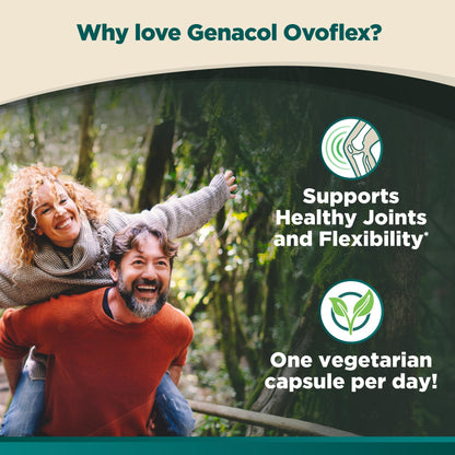 Genacol Ovoflex – Natural Eggshell Membrane Supplement, Support Healthy Joints & Flexibility, Vegetarian Solution for Joint Care, Results in 7 Days, Value Pack, 60 Capsules (60-Day Supply) GenacolBuy Supplements Australia