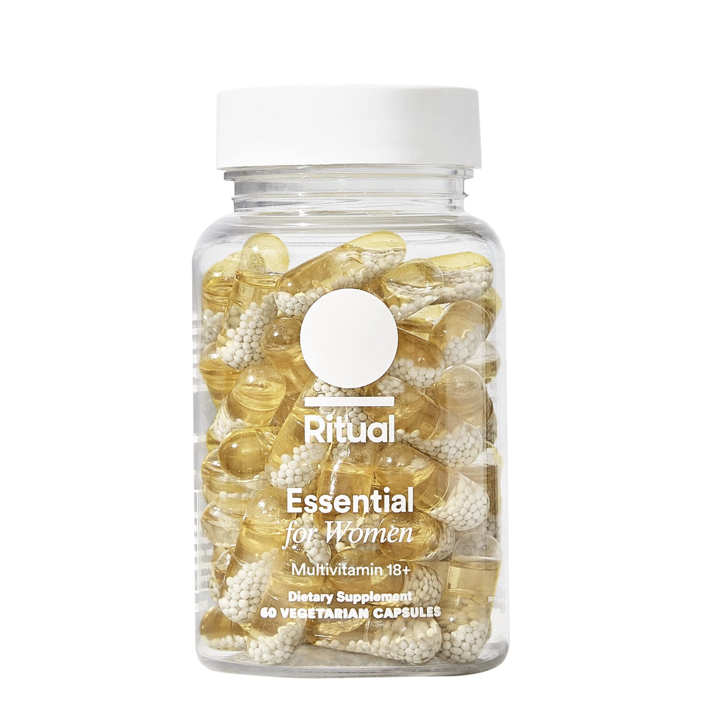 Ritual Women’s 18+ Daily Multivitamin - Key Essential Vitamins and Minerals to Support Energy, Heart, Bone, Brain Health* - Clinical Backed - Vegan - USP Verified - Mint - 60 Capsules - 30 Servings Ritual buy supplements Au