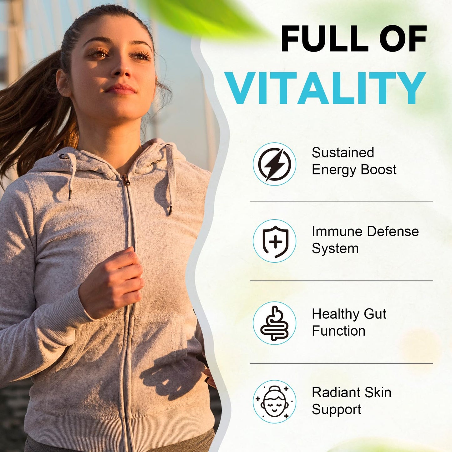 14-in-1 Gut Health with Probiotics, Prebiotics, Postbiotics & Digestive Enzymes for Women & Men, 60 Billion CFU Probiotics for Digestion, Strong Immunity,