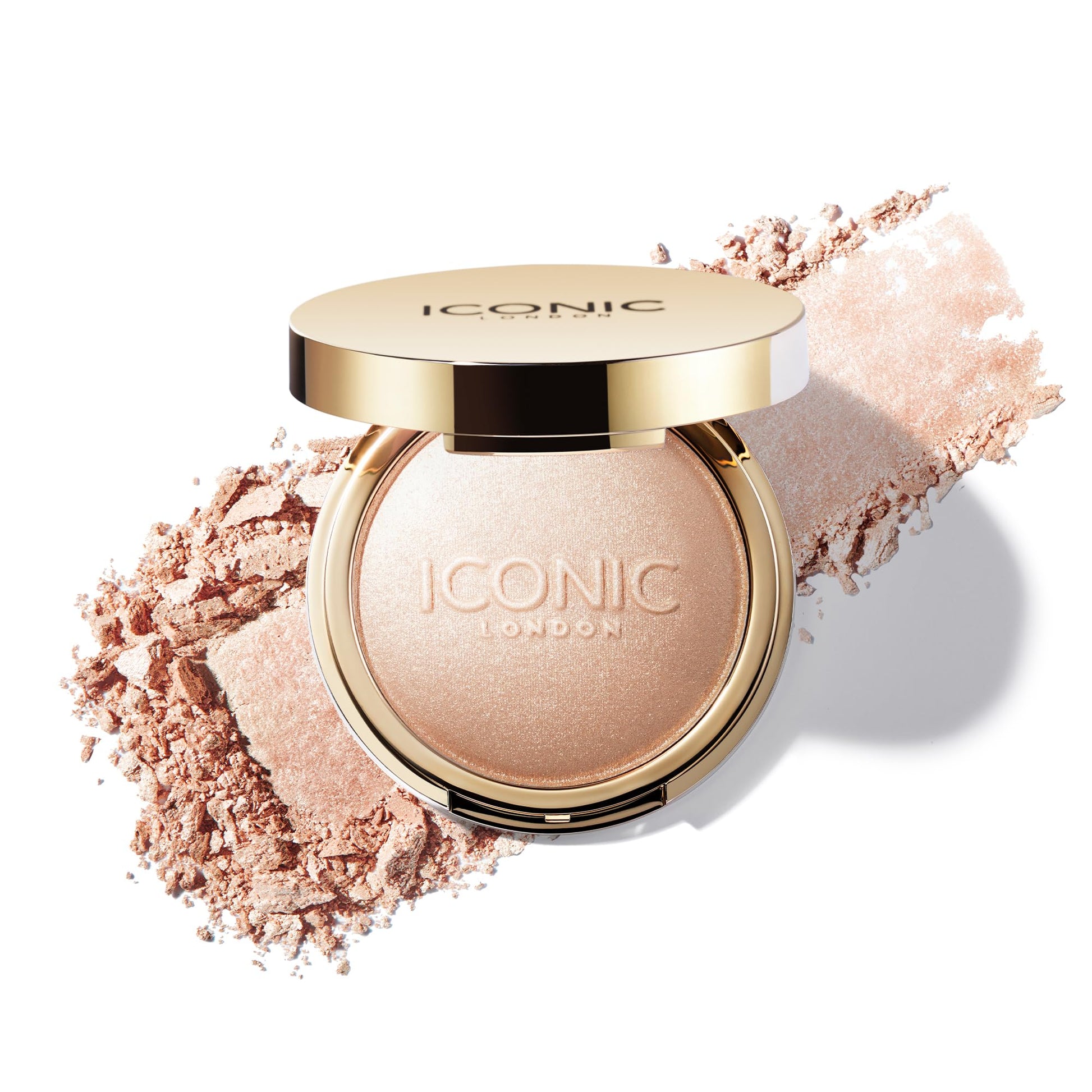 ICONIC LONDON Lit and Luminous Baked Highlighter | Pressed Powder Highlighter for a Radiant Glow, Cruelty-Free, Vegan Makeup, 0.56 oz ICONIC LONDON buy supplements Au