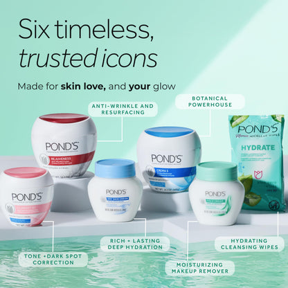 POND’S Rejuveness Face Cream – Anti-Aging Face Moisturizer with AHA’s, Vitamin E & Collagen – Daily Wrinkle Cream for Women