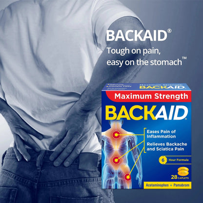 BACKAID Pills 28 Tablets (Pack of 6) BackaidBuy Supplements Australia