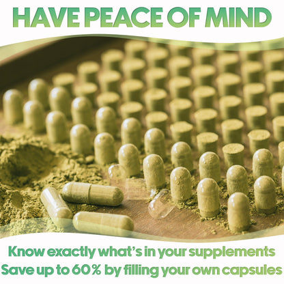 XPRS Nutra Size 0 Empty Capsules - 100 Clear Count Empty Vegan Capsules - Vegetarian Pill - DIY Vegetable Capsule Filling -Veggie Pills for Do-It-Yourself Supplements XPRS NutraBuy Supplements Australia