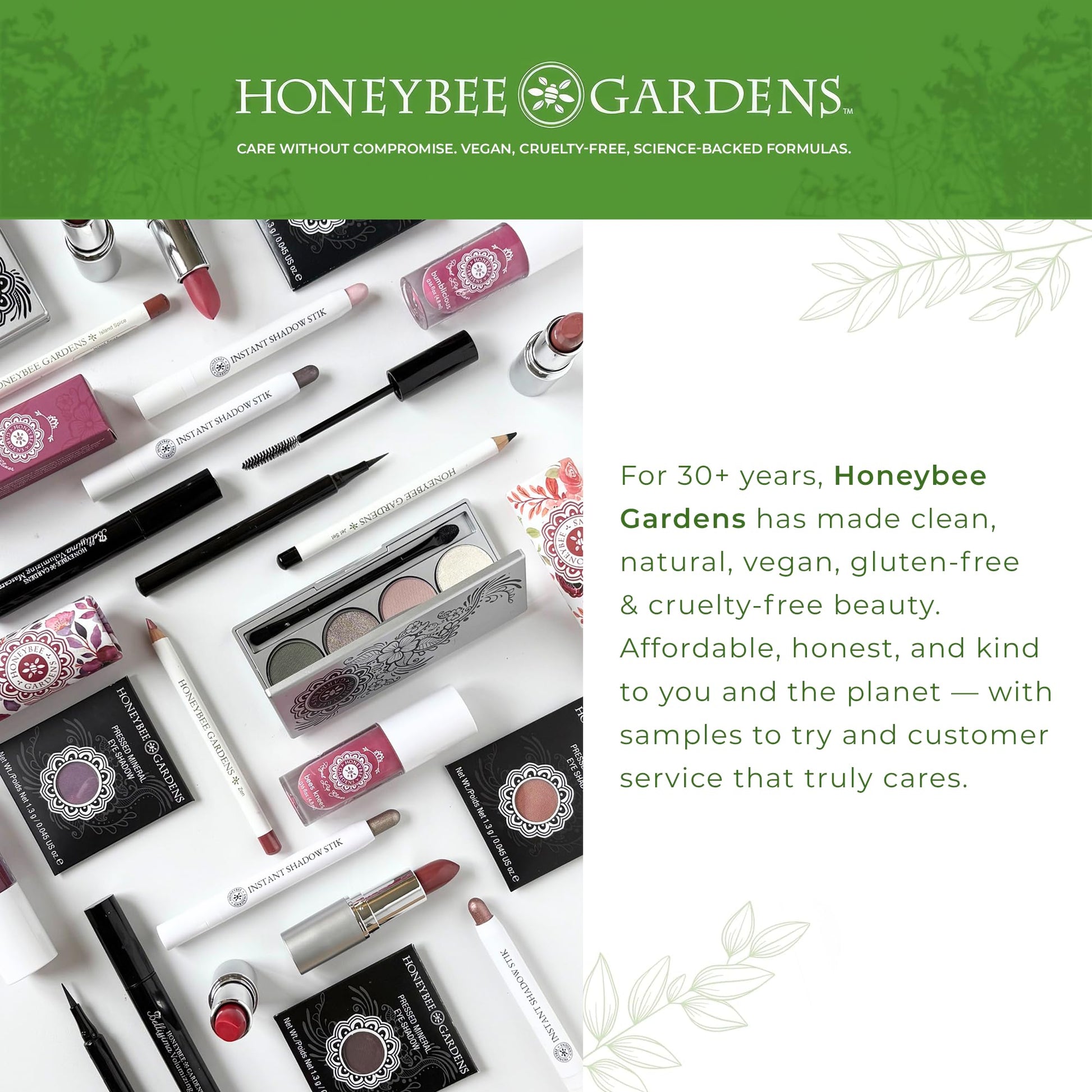 Honeybee Gardens Effortless Eye Liner Pencil, Jet Set Black, Smooth Long-Wearing, Rich Pigment, Vegan & Gluten-Free Honeybee GardensBuy Supplements Australia