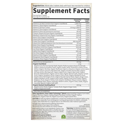 Garden of Life Organics Prenatal Multivitamin with Folate, B6, B12, D3 & Iron – Prenatal Vitamins for Women with Energy Metabolism Support for Healthy