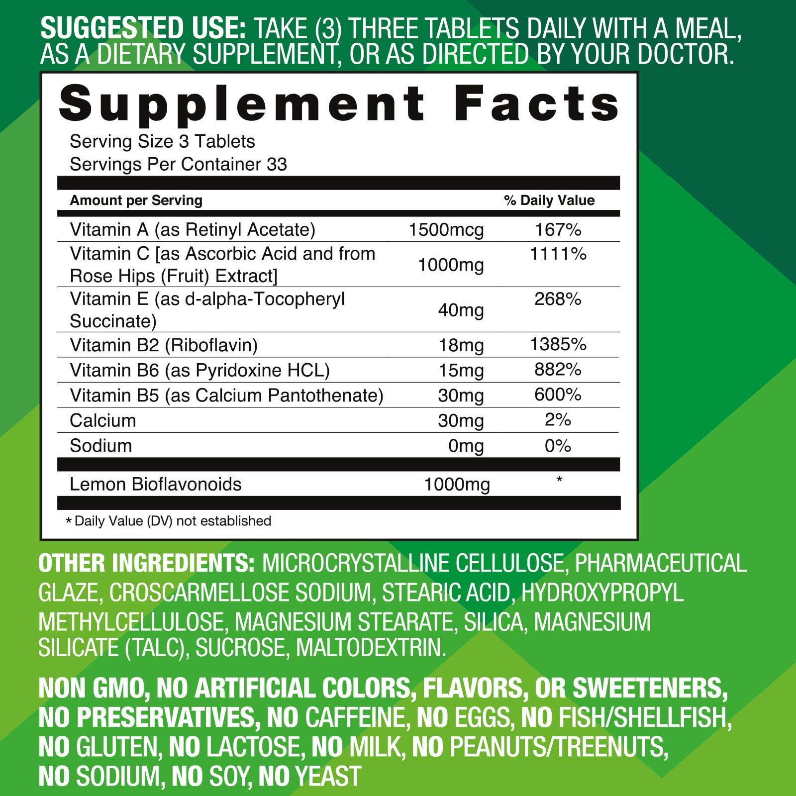 Basic Brands Aller Vite Nasal Support Tablets for Seasonal Allergy Relief, High Bioflavonoid Complex with Vitamins and Calcium, Gluten Free Daily Supplement, 100 Tablets Basic Brands buy supplements Au