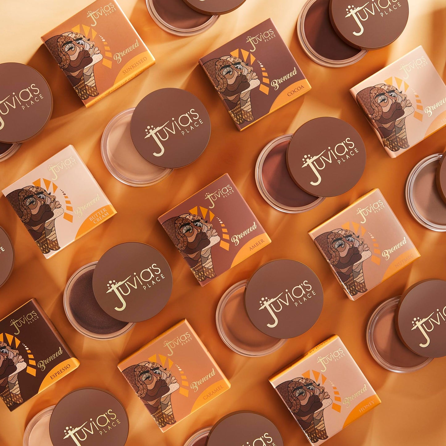 Juvia's Place Bronzed Cream Bronzer - Buttercream - Smooth Cream Bronzer Pot for Sun-Kissed Glow & Warmth, Buildable & Blendable Makeup Contour with Long-Lasting Matte Shimmer Finish, Highly Pigmented Juvia's PlaceBuy Supplements Australia