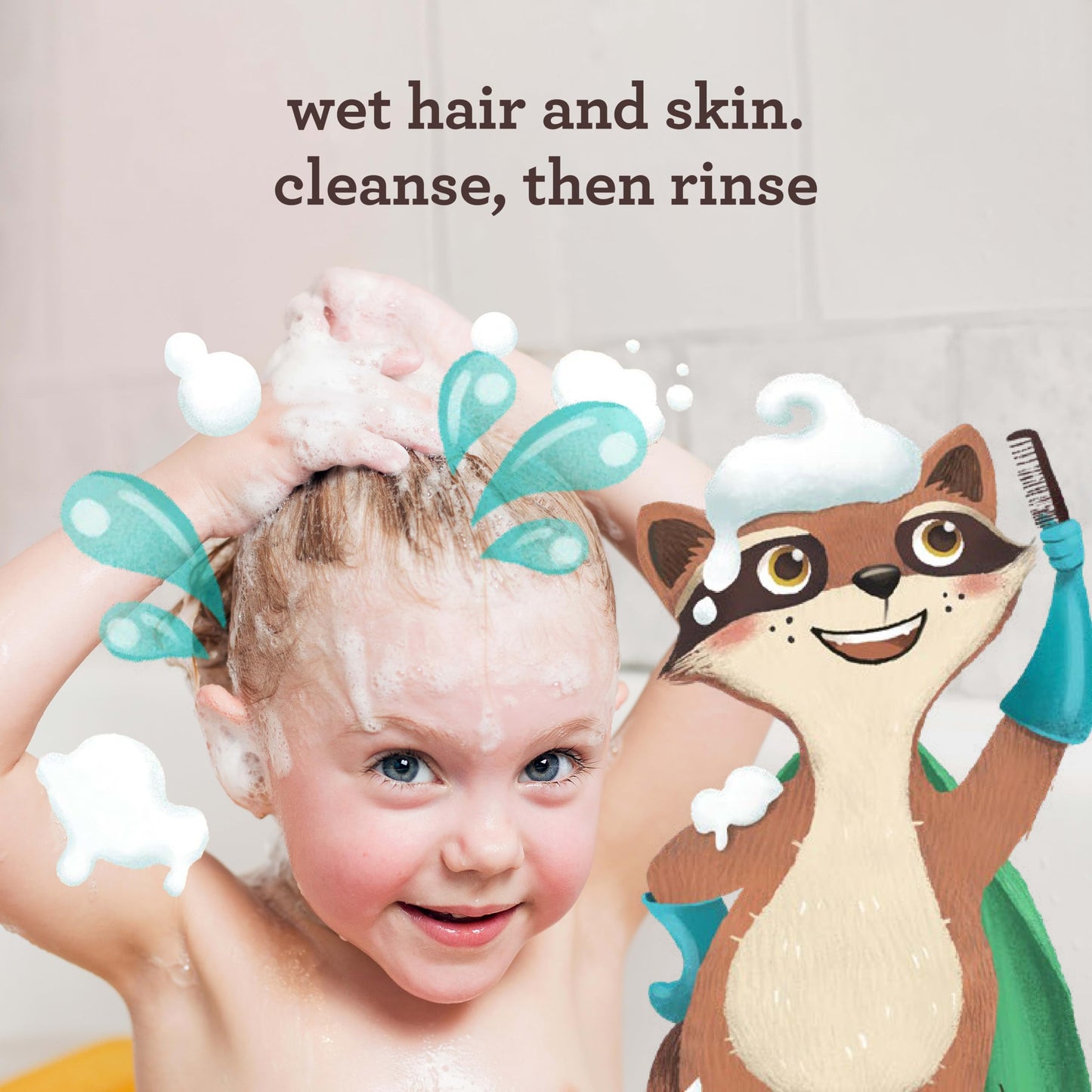 Aveeno Kids Shampoo & Conditioner, Formulated With Oat Extract to Gently Cleanse, Condition & Detangle Kids Hair