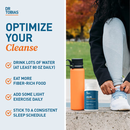 Dr. Tobias Colon Cleanse - Constipation Relief & Gut Health Support for Women & Men | 14 Day Colon Cleanser for a Gentle Colon Detox
