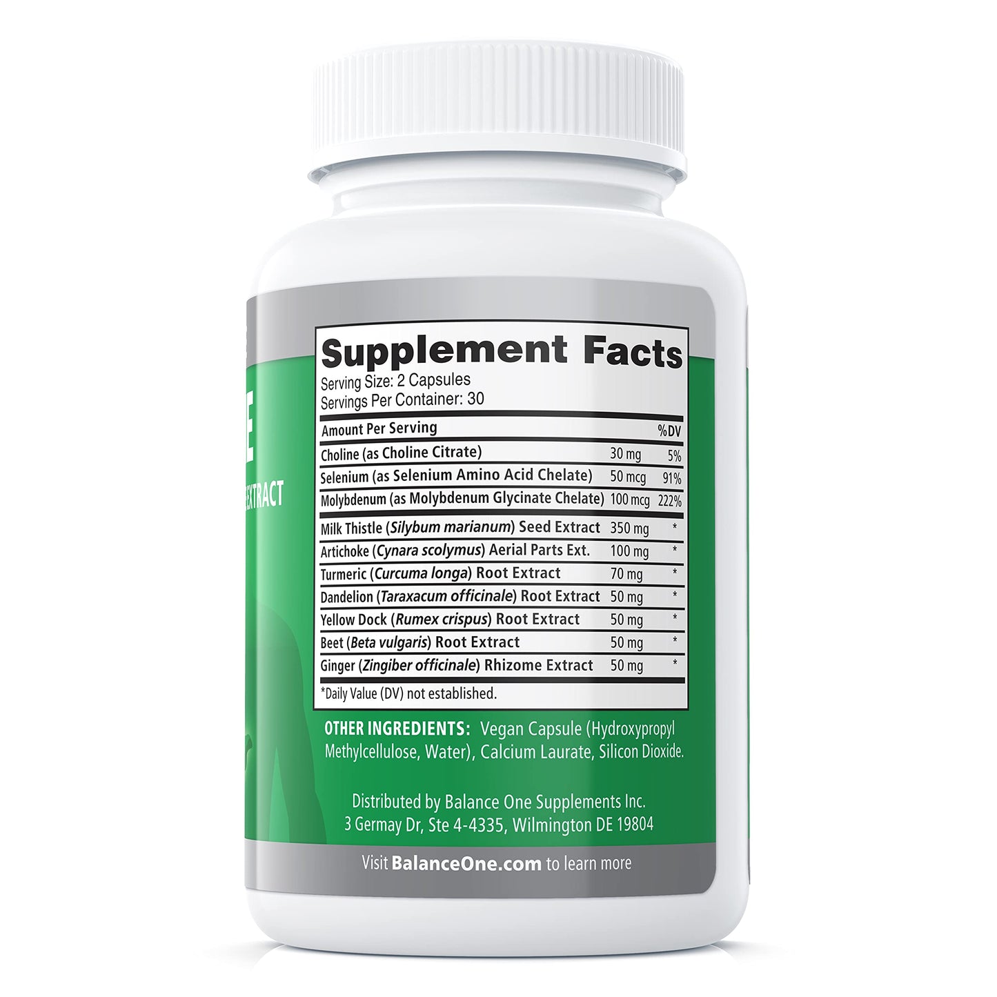 Balance ONE Liver Support Supplement with Milk Thistle, Molybdenum, Dandelion Root & Choline – Liver Health, Detox Pathway & Antioxidant Support – Vegan Capsules, 1 Month Supply – Liver One Balance ONE buy supplements Au