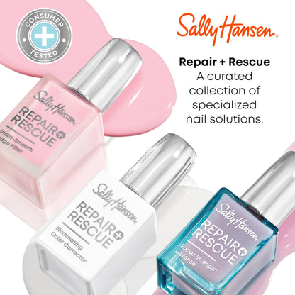 Sally Hansen Nail Treatment Repair + Rescue Super Strength Defense | Nail Strengthener | Fortifies Weak Nails & Delivers Stronger Nails in 1 Week
