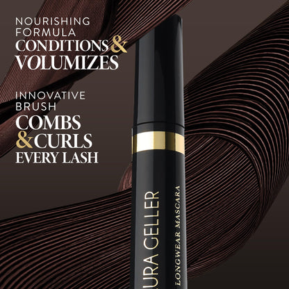 LAURA GELLER NEW YORK Kajal Longwear Mascara, Brown - Lengthening, Defining, Curling, Buildable Formula Eye Makeup - Natural Look for Everyday LAURA GELLER NEW YORKBuy Supplements Australia