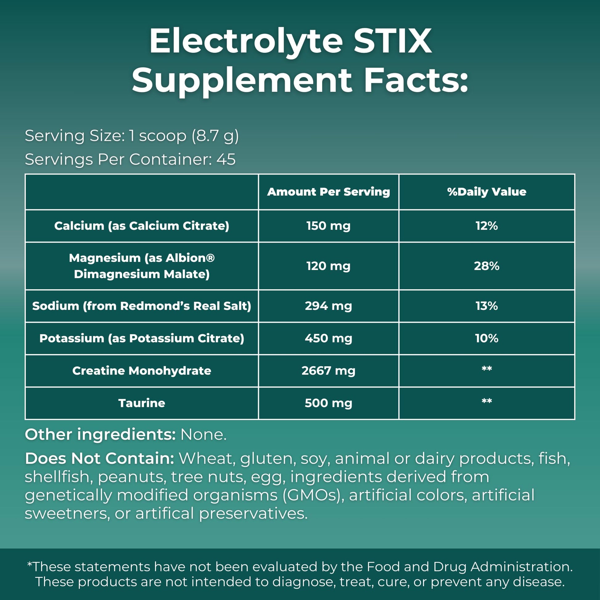 MYOXCIENCE Electrolyte STIX | Creatine Electrolyte Powder | Recovery from Exercise & Muscle Development w/Real Salt (Unflavored) (Jar 45 ct) MYOXCIENCE buy supplements Au