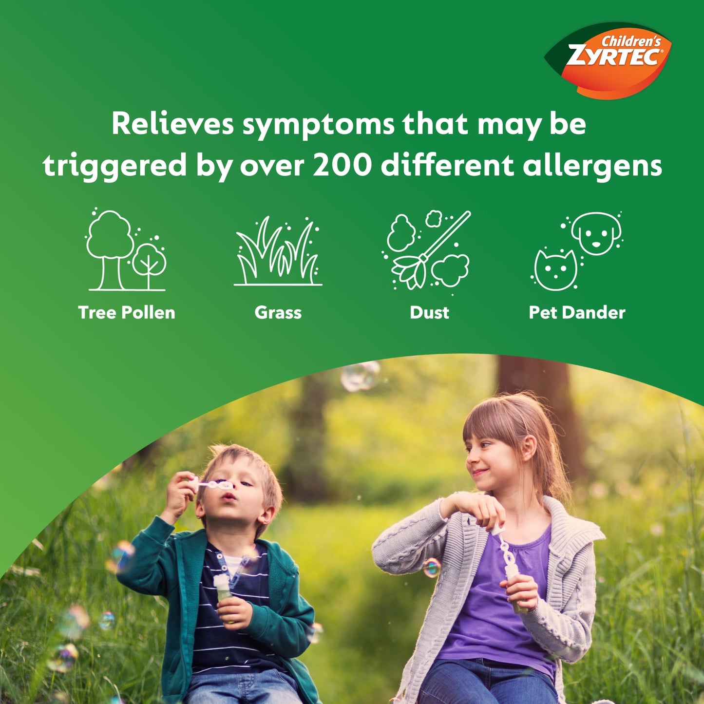 Zyrtec Children's Liquid, Kid's Antihistamine Syrup, Dye-, Sugar-, and Alcohol-Free, Pleasant Bubble Gum Flavor, Contains Cetirizine HCl Suitable for Ages 2 Years and Up, 4 fl oz Bottle Zyrtec buy supplements Au