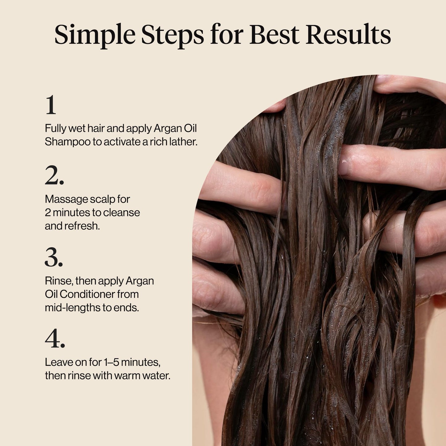 Kitsch Repairing Argan Oil Liquid Conditioner for Women & Men – Argan Oil for Hair, For Shine, Smoothness & Damage Recovery, Hair Repair – Clean, Color-Safe Hair Care - 12.3 oz KitschBuy Supplements Australia