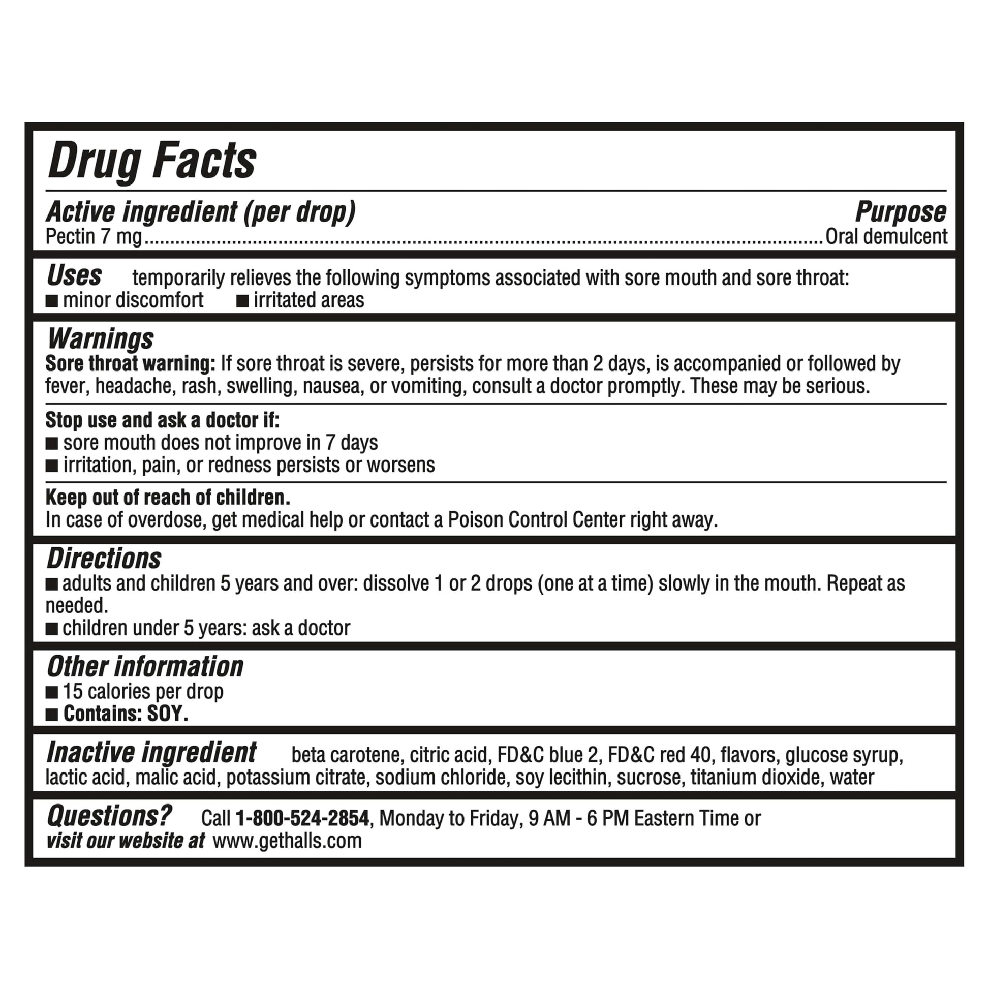 HALLS Throat Soothing Creamy Strawberry Throat Drops, 70 Drops HALLS buy supplements Au