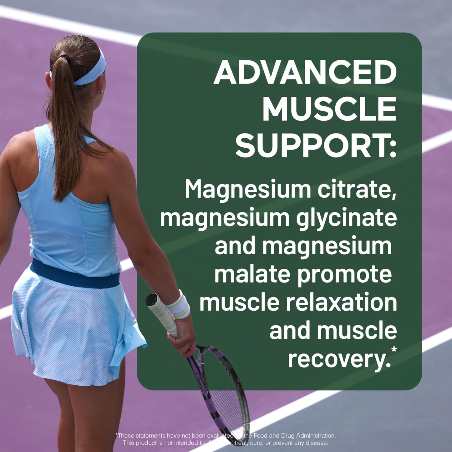 Smarter Nutrition Magnesium Complex - Chelated Magnesium Glycinate with Citrate, Malate and L-Theanine for Sleep, Muscle Relaxation and Stress Support - Non-GMO - 60 Tablets[30DaySupply] SMARTERNUTRITIONBuy Supplements Australia