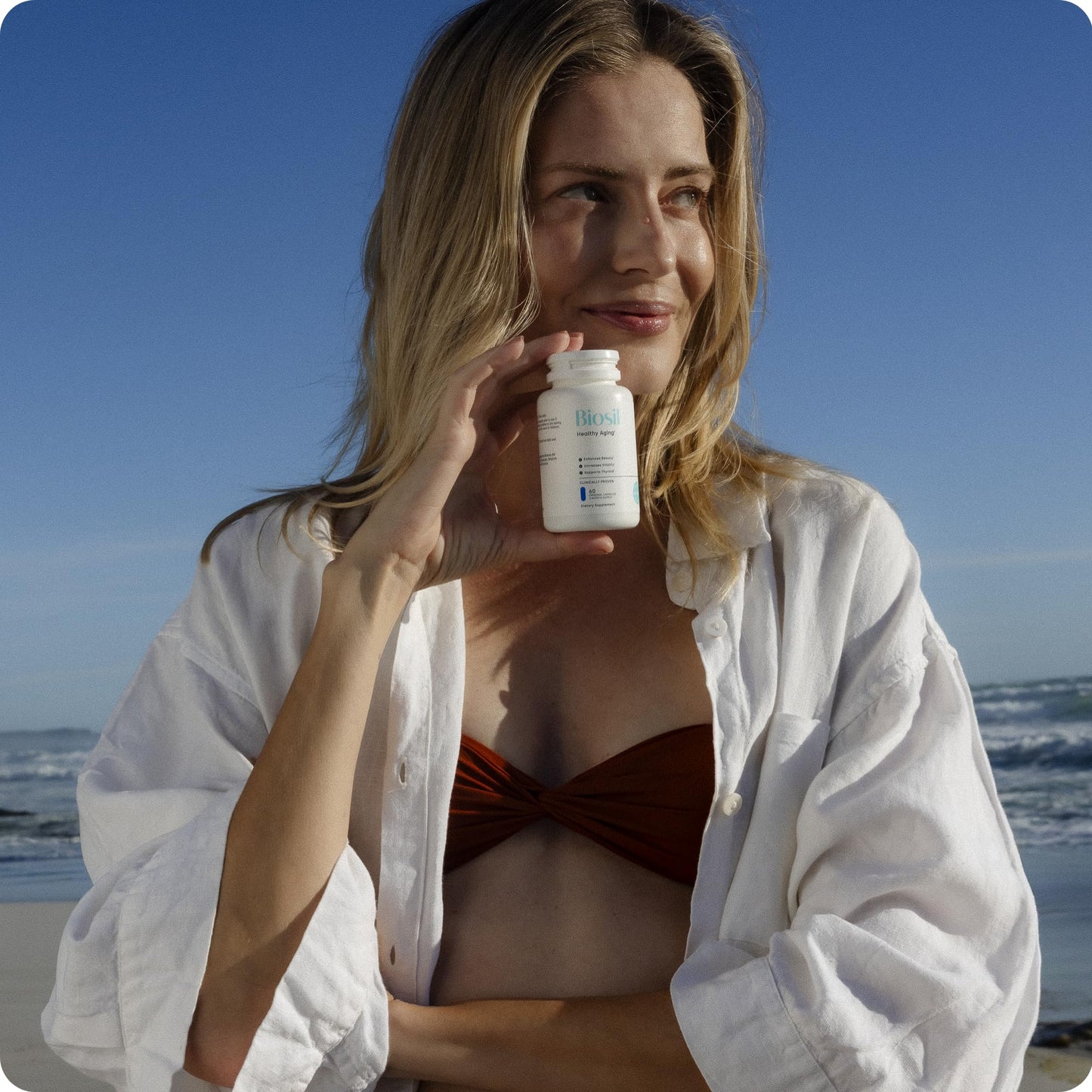 Biosil Collagen Booster Supplement - 120 Original Capsules - Patented ch-OSA Activator for Skin, Hair, Nails & Joints - Supports Natural Production - 60-Day Supply Biosil buy supplements Au