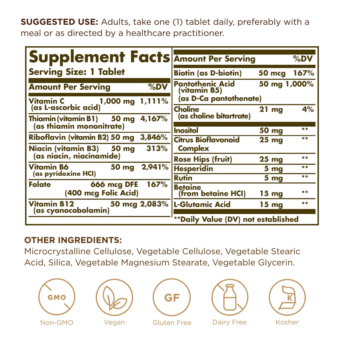 Solgar Ultimate B+C Complex Stress Formula 90 Tablets (Pack of 2) Solgar buy supplements Au