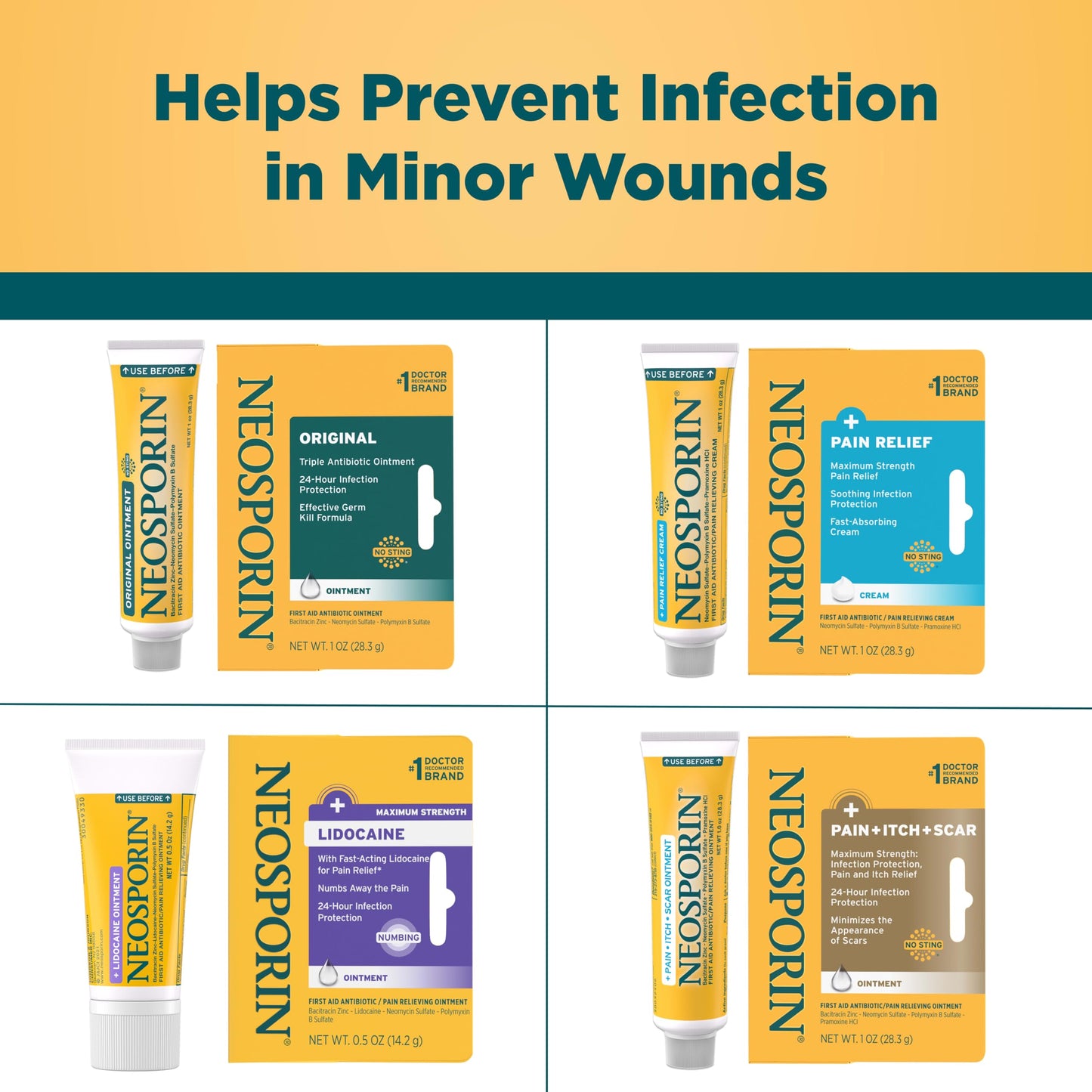 Neosporin + Maximum-Strength Pain Relief Dual Action Cream, First Aid Topical Antibiotic and Analgesic Cream for Soothing Infection Protection & Wound Care of Minor Cuts, Scrapes & Burns, 1 oz Neosporin buy supplements Au