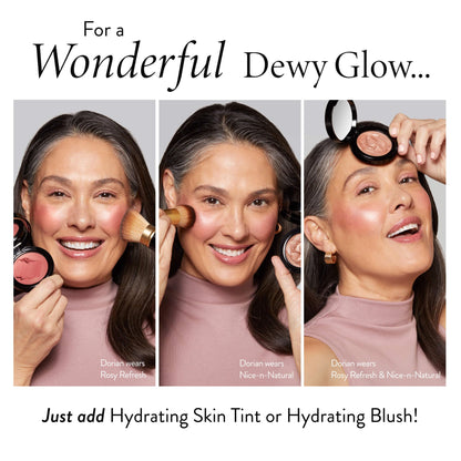 LAURA GELLER NEW YORK The Wonder Balm Cream Illuminator - Hydrating Weightless Subtle Hint of Color + Glow for Mature Skin - Vegan Squalane - Apply to Cheeks & Lips (01 Nice-n-Natural) LAURA GELLER NEW YORKBuy Supplements Australia
